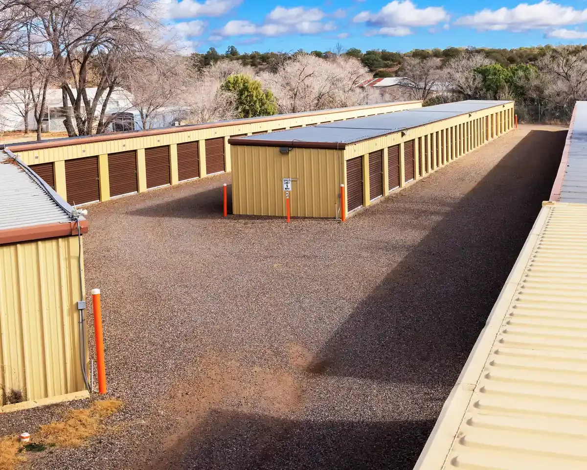 Drone View of Silver City Lock Wise Outdoor Storage Units